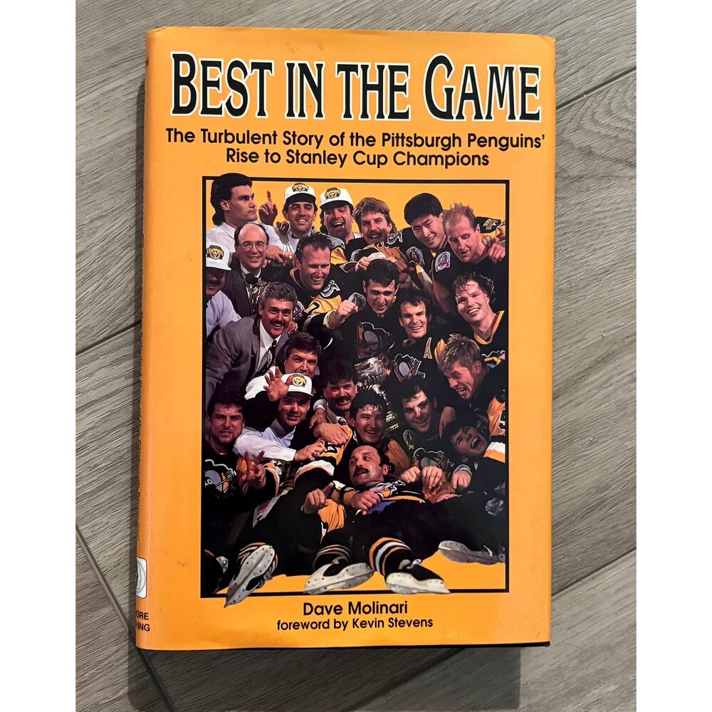 Best in the Game Book by Dave Molinari Pittsburgh Penguins Rise to Stanley Cup